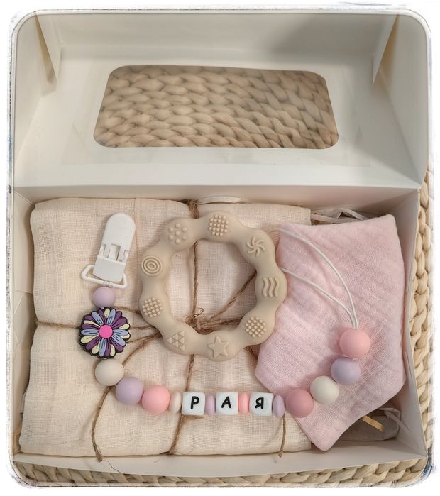 Персонализирани клипсове за биберон и бебешки гризалки