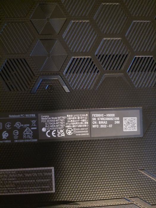 Laptop asus tuf gaming