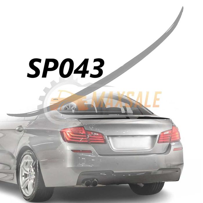 Лип спойлер за F10 багажник M Sport на BMW 5 серия седан спорт м пакет