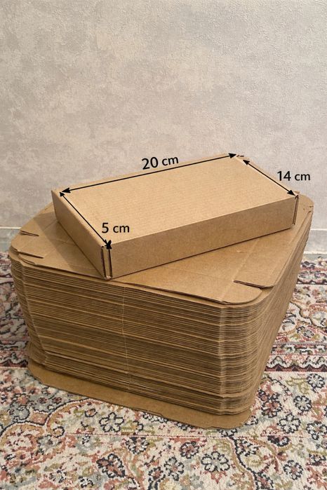 Крафт коробка 20*14*5