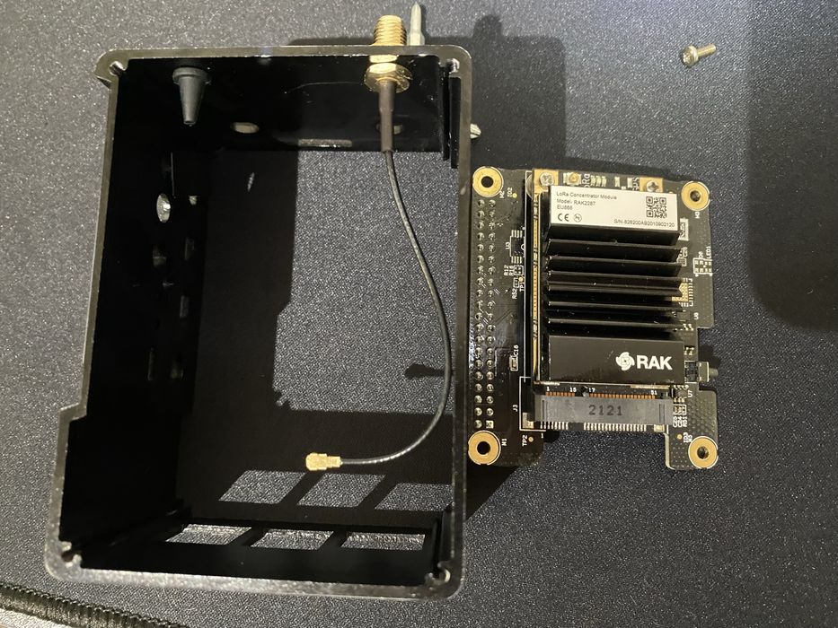 Modul radio LoRaWAN RAK2287 + HAT Raspberry Pi 4