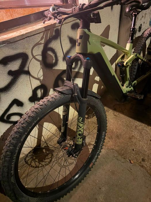 Bicicleta electrica full suspension carbon CUBE STEREO