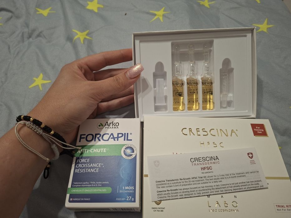 Forcapil si fiole par