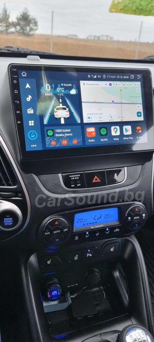 Hyundai Tucson IX35 -10.1" Android Мултимедия Тускон Навигация Андроид