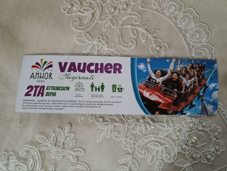 Vaucher, Anhor lakomativ parkiga 50% skitka