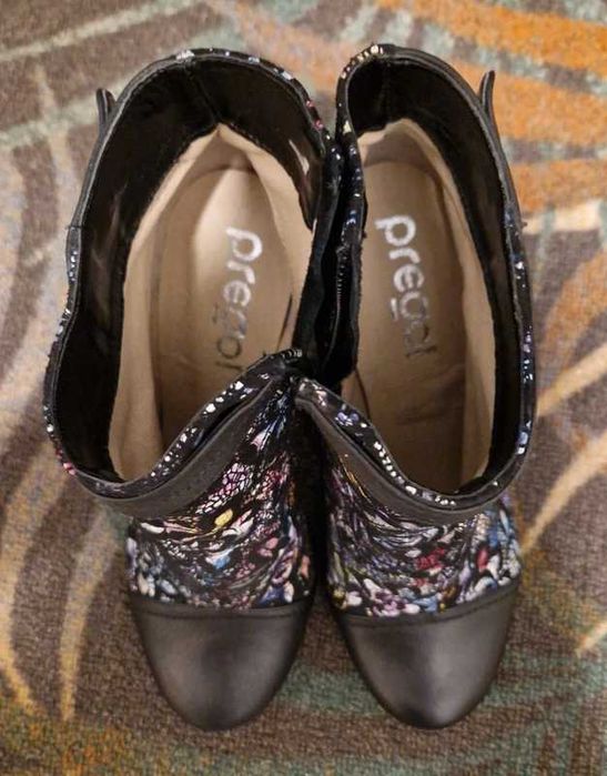 Ghete Prego, piele naturala, mărimea 37