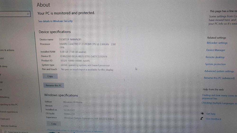 Лаптоп Lenovo ThinkPad W530 i7