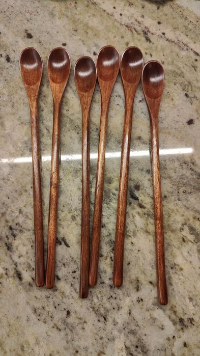 Дървени лъжички 6 броя