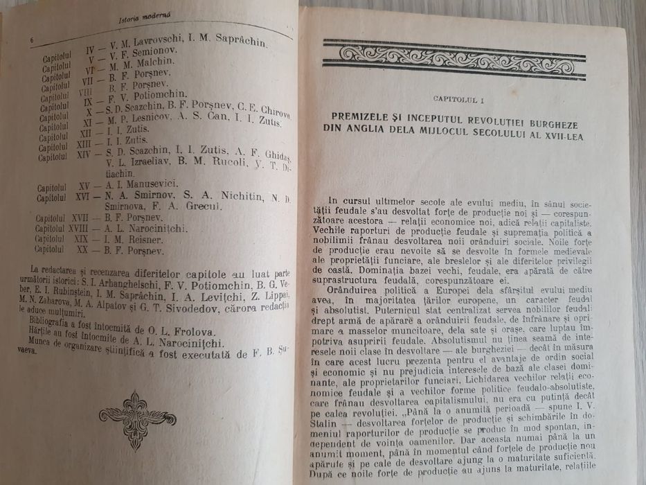 Istoria Moderna 1954