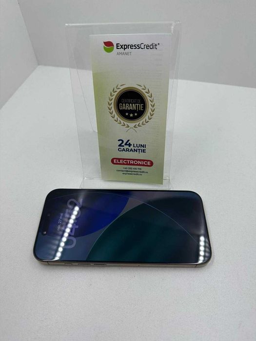 Iphone 16 PRO MAX (Ag25 Belvedere B.42962) Garantie 2 ani!
