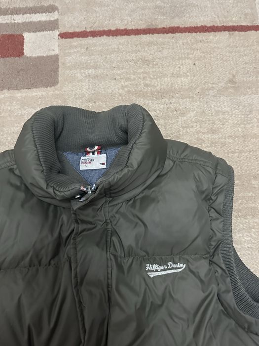 Puffer vest tommy hilfiger maro size M ft groasa