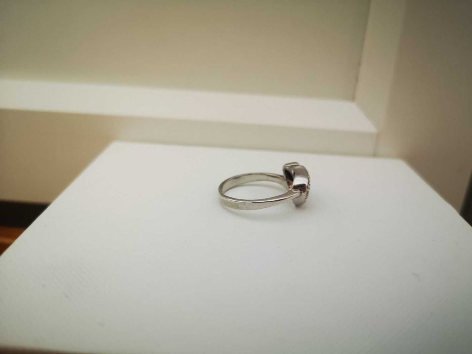 Сребърен пръстен с цирконий проба 925