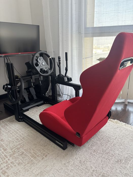 Moza r5 комплект с кокпитом