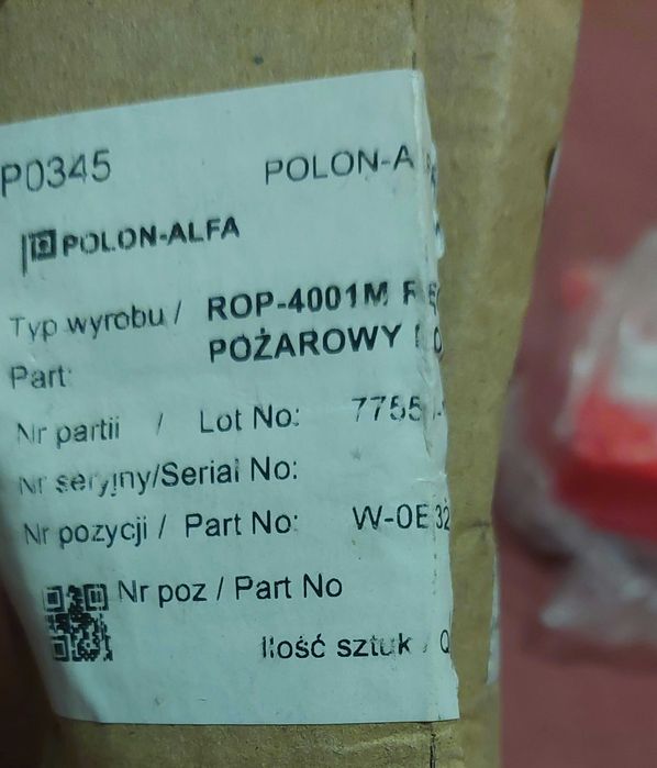 Alarma de incendiu manuala, Polon-Alfa Priza trifazata 16A