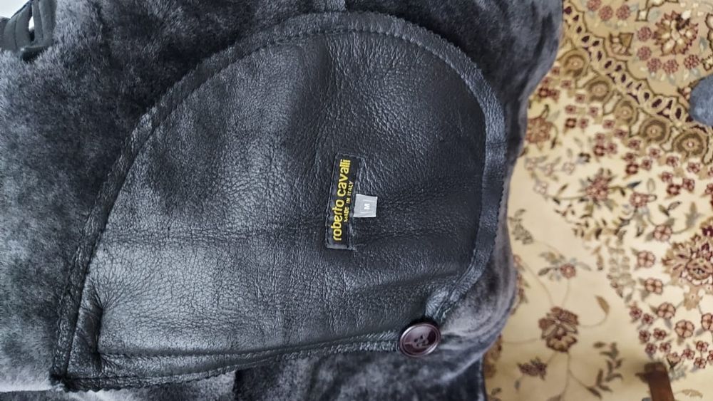 Дублёнка мужская Roberto Cavalli размер 54