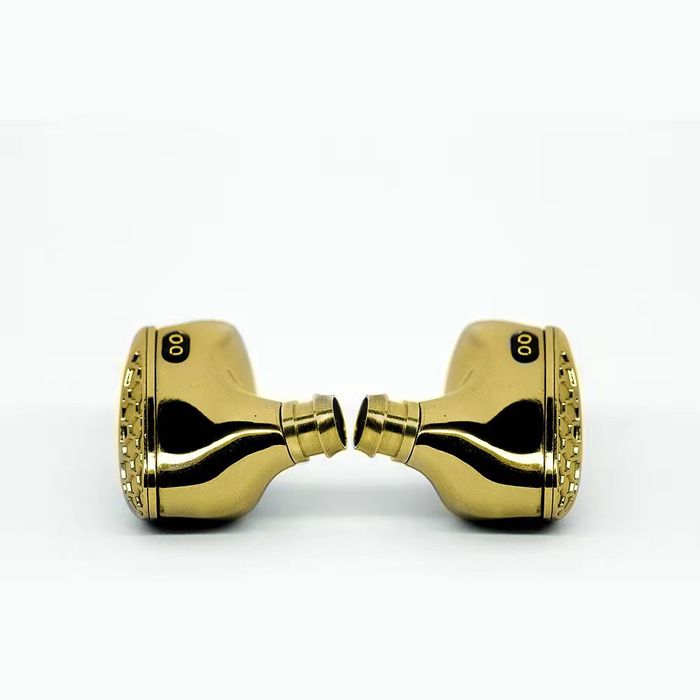 Слушалки IEM дизайнерски монитори Shimin Li, 1DD,метални, 0.78мм-2 pin