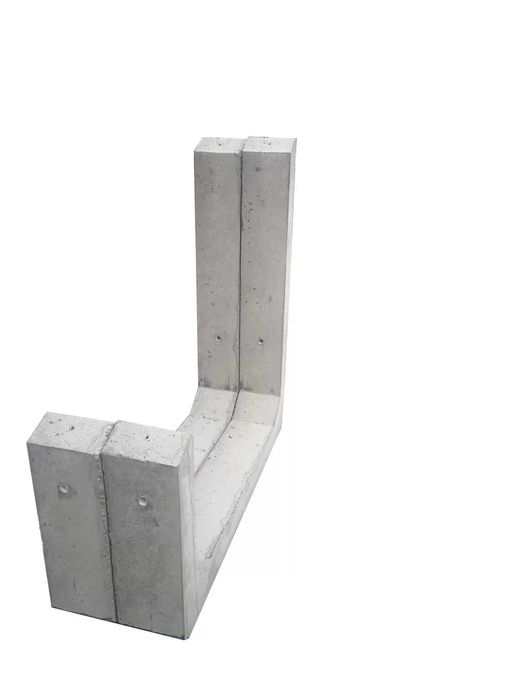 Suport panou solar din beton cu unghi de 30 de grade