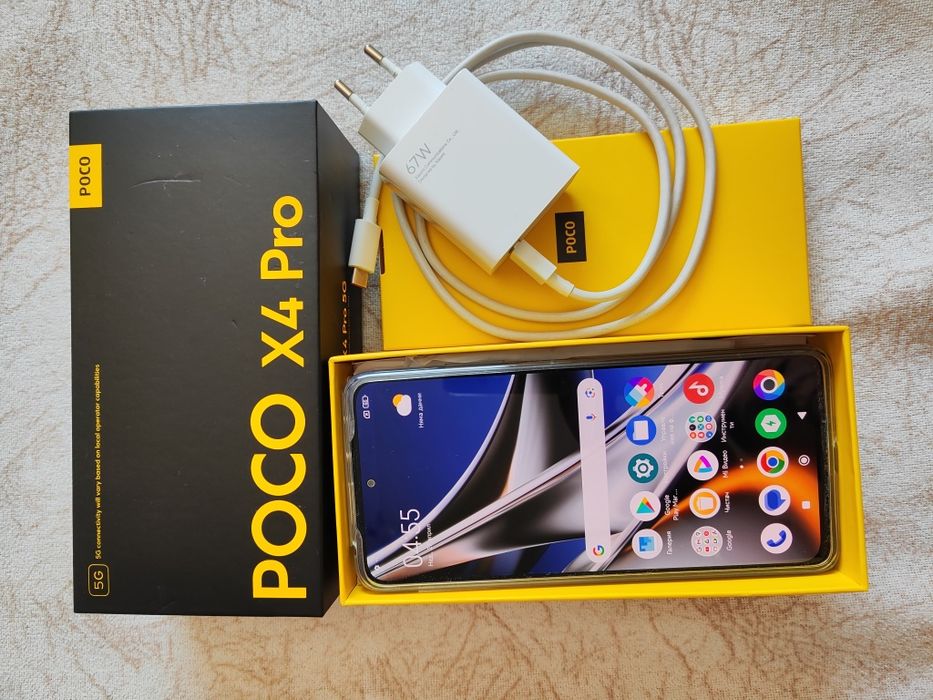 Продавам POCO X4 Pro 5G Laser Blue 8GB RAM 256GB ROM