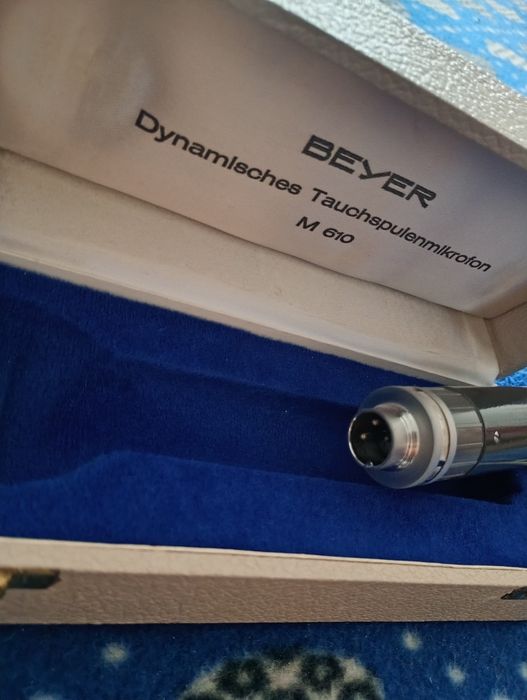 Microfon BEYER Dynamlschess Tauchspulenmlkrofon M 610