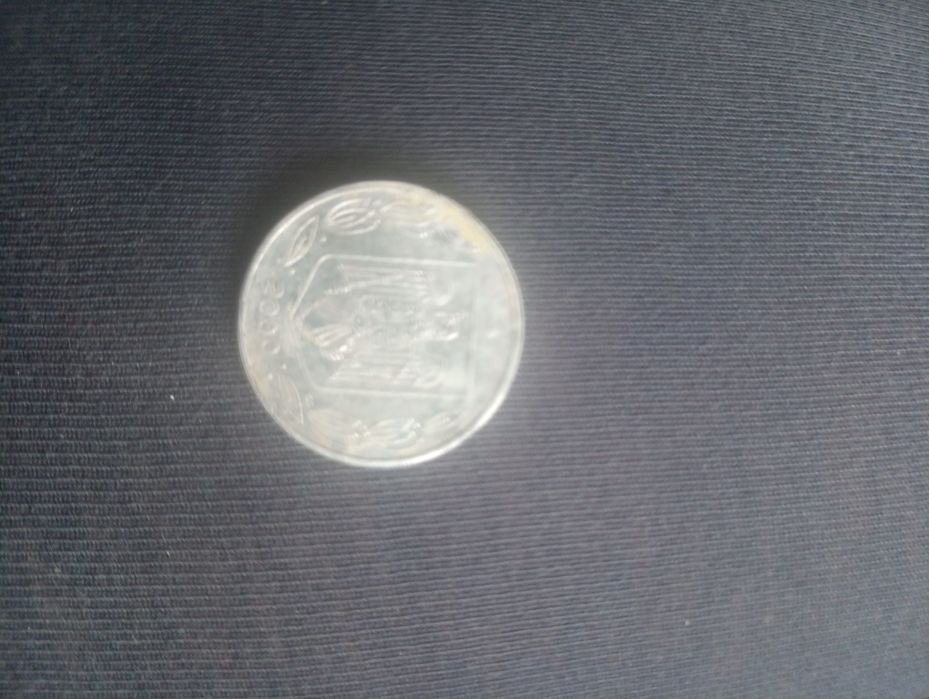 Moneda din 2004 și din anul 2000