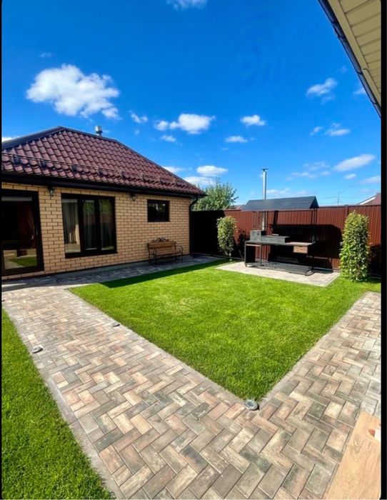 Газон под ключ вспашка земли мотоблоком