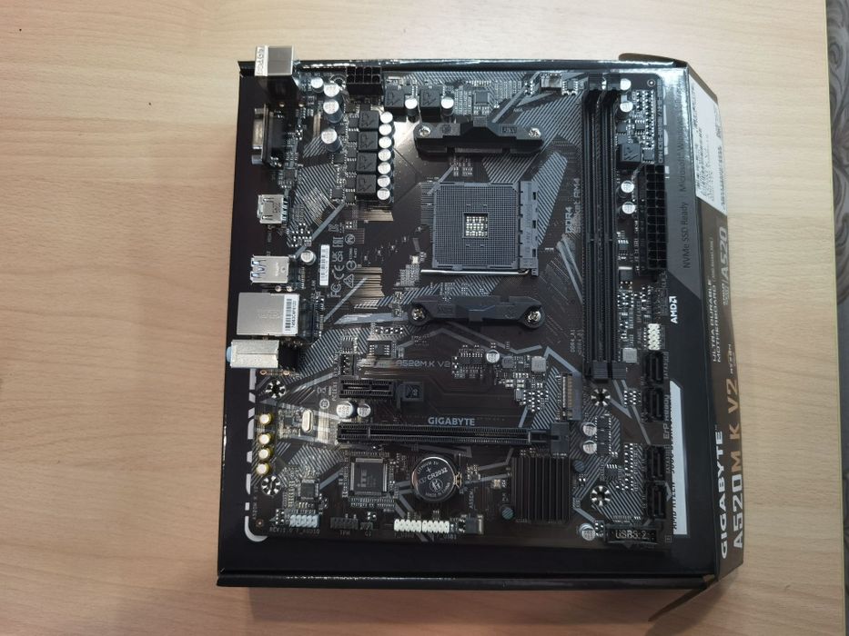 Gigabyte A520M K V2 материнская плата