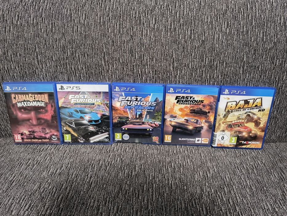 Fast and Furious Crossroads , Rise of the Shifter,Baja, Carmagedon PS4 PS5