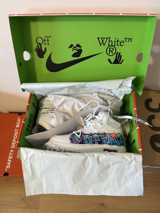 Nike Air Force 1 Mid Off-White Graffiti Nr. 41