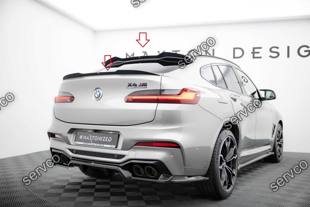 Pachet Set Splitter Exterior Lip Prelungiri Body kit tuning Bmw X4 M F98 2019-2021 v1 - Maxton Design
