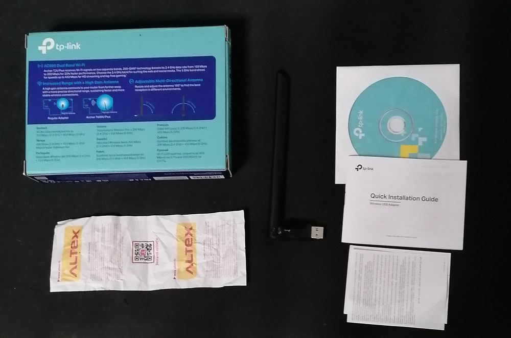 Antena wifi wireless AC600

Antena Tp-Link AC600 DUAL