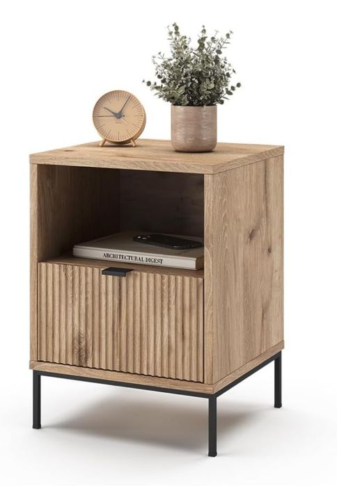 Нощно шкафче с метални крака Vicco 8958