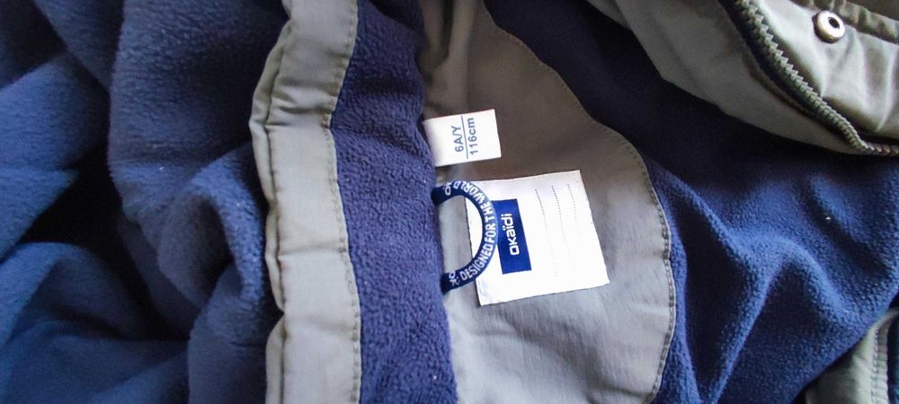 дебело зимно яке OKAIDI за 7 год. за момче