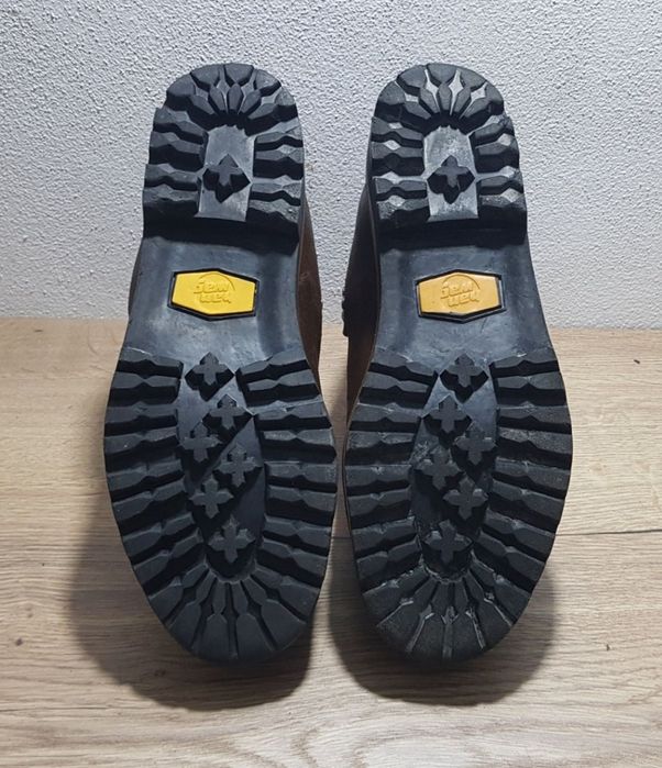 Bocanci HANWAG Bergell piele ghete de vânătoare alpinism colțari 37, 5