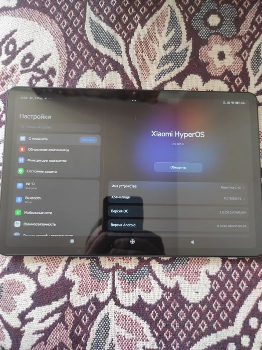 Обменяю Redmi pad 2 4G 8/256