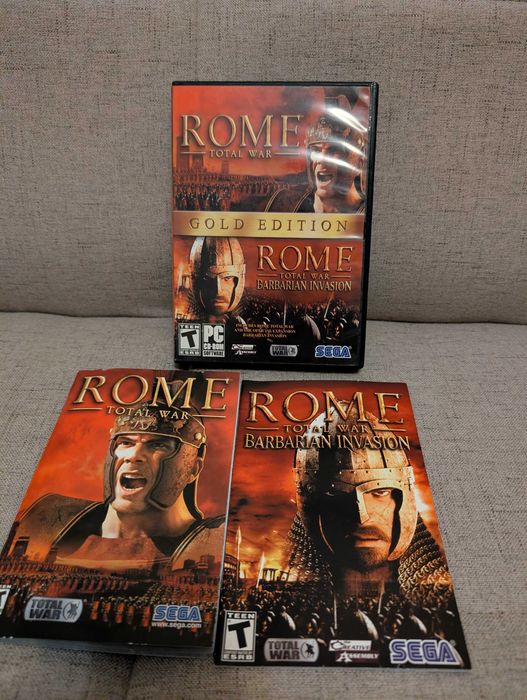 Joc PC "Rome: Total War", editie Anthology [NOU] / Gold [FOLOSIT]