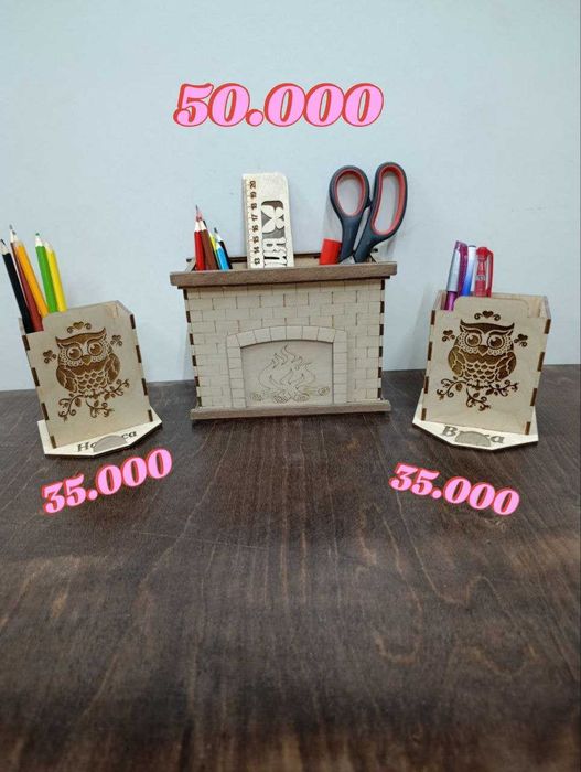 Канцтовары для школьников из фанеры (покупка и на заказ)