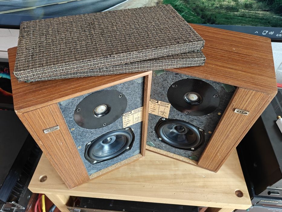 Kef cresta 1968  ( schimb )  boxe legendare , Ls3/5 rogers