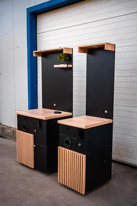 Vand mese  automate cafea (coffe corner ) accesorii design original