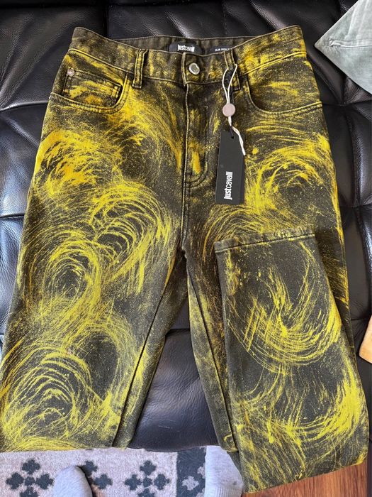 Just Cavalli Slim Fit абстрактни снимки