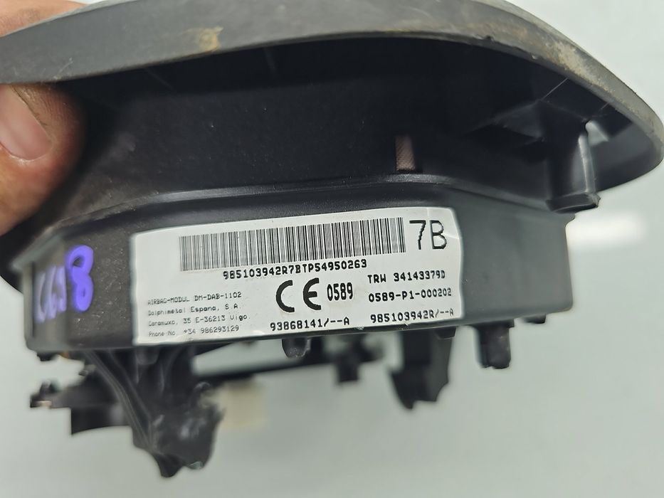 Airbag volan Renault Trafic 3 (F82) [Fabr 2014-2022] 985103942R
