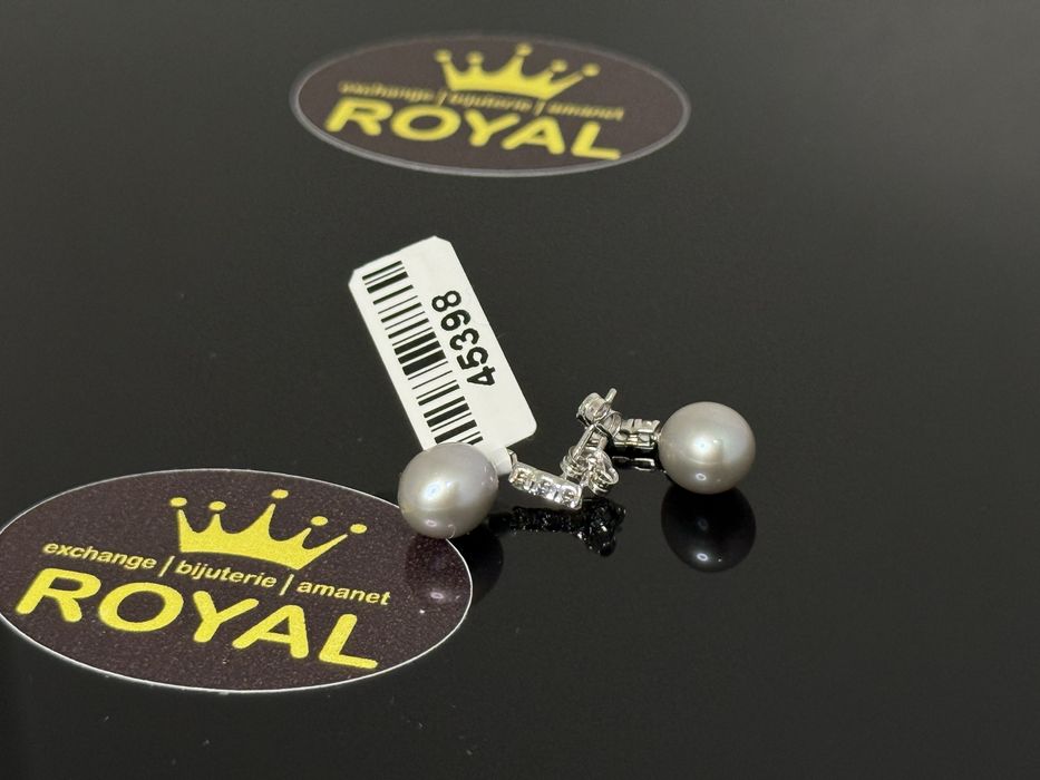 Bijuteria ROYAL : Cercei AUR 14K NOU / 2.46 GR
