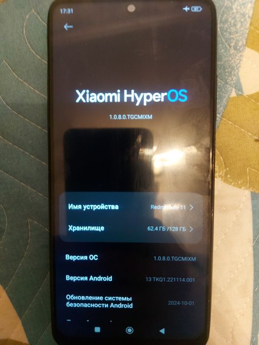 Xiaomi Redmi note 11 6/128 gb