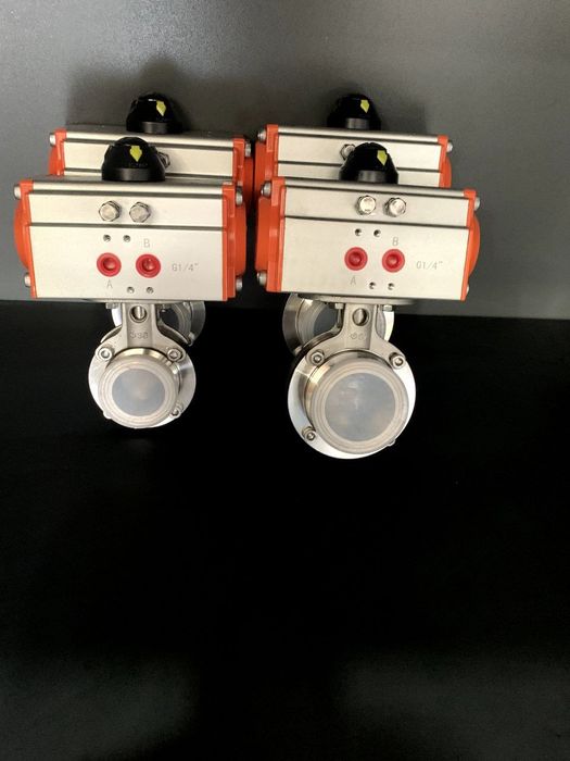 Пневматический быстро съёмный клапан.