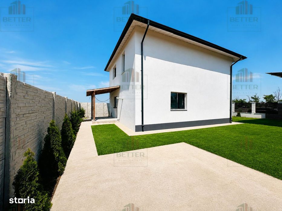 Casa - 4 Camere - Finalizata | Teren 340 mp | Panouri fotovoltaice