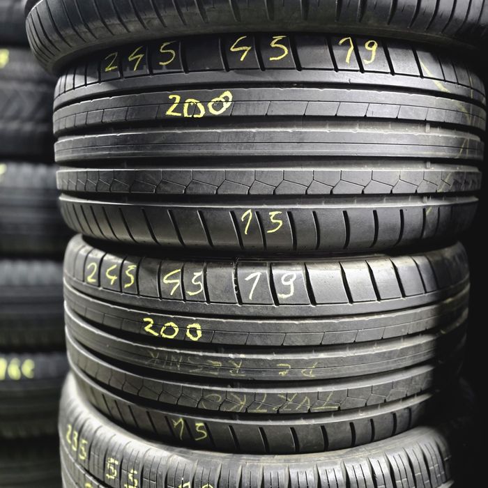 2x 245/45/19 VARA HANKOOK Stare excelentă