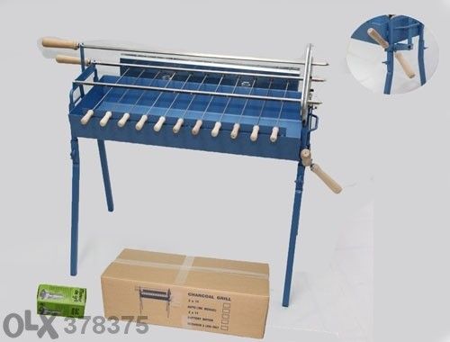 Барбекю на Дървени Въглища - Кипърска Сувла,Гръцко Барбекю,Въртящ Грил