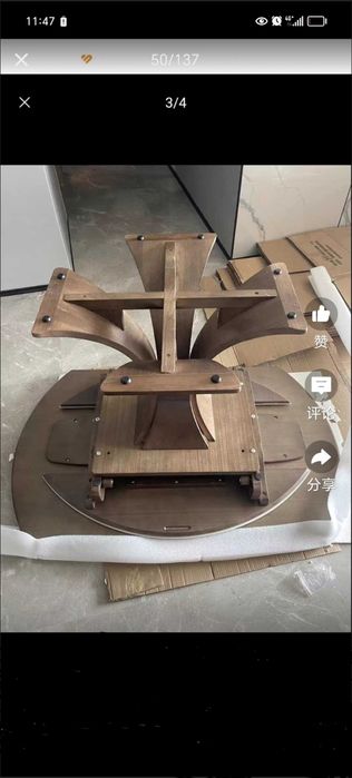 Кухонный круглый стол