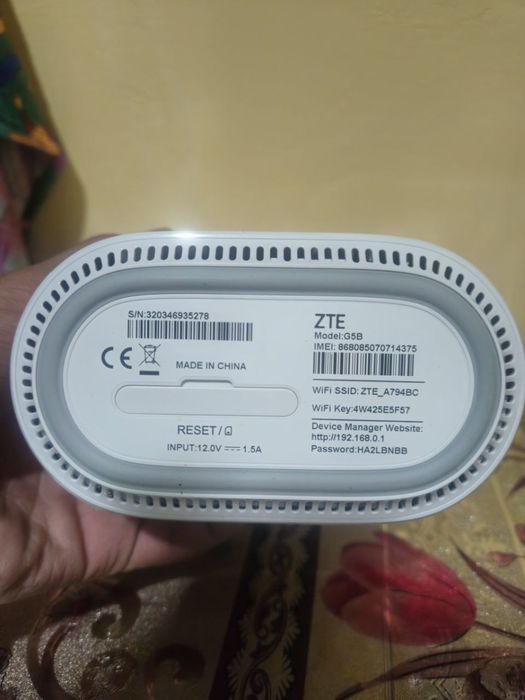 Ucell ZTE 5G router sotiladi
4G tezligidan 10 karragacha yuqori – 1 Gb