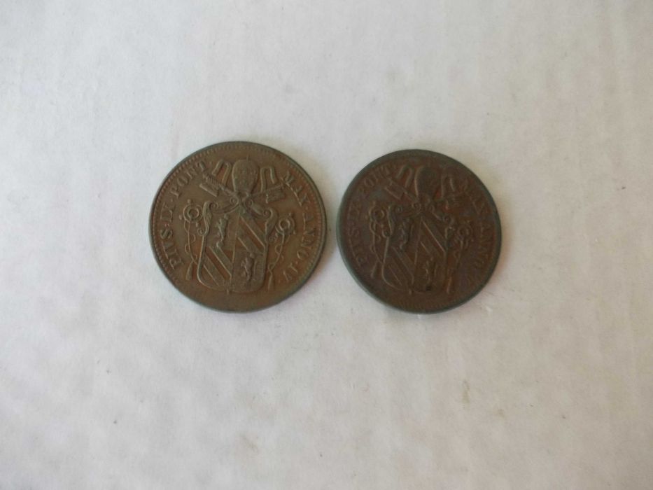 2 monede vechi Vatican