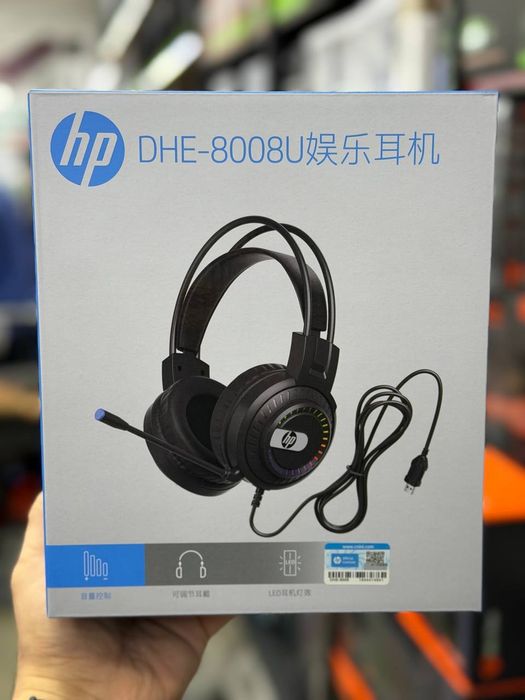 проводные игровые наушники HP DHE-8008U.